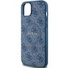 Guess GUHMP15SG4GFRB iPhone 15 / 14 / 13 6.1" niebieski/blue hardcase 4G Collection Leather Metal Logo MagSafe na NearMe.pl