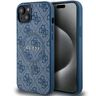 Guess GUHMP15MG4GFRB iPhone 15 Plus / 14Plus 6.7" niebieski/blue hardcase 4G Collection Leather Metal Logo MagSafe na NearMe.pl