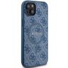 Guess GUHMP15MG4GFRB iPhone 15 Plus / 14Plus 6.7" niebieski/blue hardcase 4G Collection Leather Metal Logo MagSafe na NearMe.pl