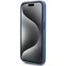Guess GUHMP15LG4GFRB iPhone 15 Pro 6.1" niebieski/blue hardcase 4G Collection Leather Metal Logo MagSafe na NearMe.pl