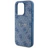 Guess GUHMP15LG4GFRB iPhone 15 Pro 6.1" niebieski/blue hardcase 4G Collection Leather Metal Logo MagSafe na NearMe.pl