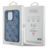 Guess GUHMP15LG4GFRB iPhone 15 Pro 6.1" niebieski/blue hardcase 4G Collection Leather Metal Logo MagSafe na NearMe.pl