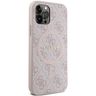 Guess GUHMP12MG4GFRP iPhone 12/12 Pro6.1" różowy/pink hardcase 4G Collection Leather Metal Logo MagSafe na NearMe.pl