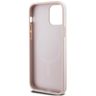 Guess GUHMP12MG4GFRP iPhone 12/12 Pro6.1" różowy/pink hardcase 4G Collection Leather Metal Logo MagSafe na NearMe.pl