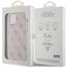Guess GUHMP12MG4GFRP iPhone 12/12 Pro6.1" różowy/pink hardcase 4G Collection Leather Metal Logo MagSafe na NearMe.pl