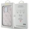 Guess GUHMP14LG4GFRP iPhone 14 Pro 6.1" różowy/pink hardcase 4G Collection Leather Metal Logo MagSafe na NearMe.pl