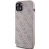 Guess GUHMP15SG4GFRP iPhone 15 / 14 / 13 6.1" różowy/pink hardcase 4G Collection Leather Metal Logo MagSafe na NearMe.pl