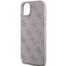 Guess GUHMP15MG4GFRP iPhone 15 Plus / 14 Plus 6.7" różowy/pink hardcase 4G Collection Leather Metal Logo MagSafe na NearMe.pl