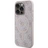 Guess GUHMP15XG4GFRP iPhone 15 Pro Max 6.7" różowy/pink hardcase 4G Collection Leather Metal Logo MagSafe na NearMe.pl