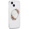 Guess GUHMP15SHFWFCT iPhone 15 / 14 / 136.1" transparent hardcase IML Flowers Wreatch MagSafe na NearMe.pl