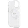 Guess GUHMP15SHFWFCT iPhone 15 / 14 / 136.1" transparent hardcase IML Flowers Wreatch MagSafe na NearMe.pl