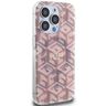 Guess GUHMP15XHGCUSTGP iPhone 15 Pro Max 6.7" różowy/pink hardcase IML GCube MagSafe na NearMe.pl