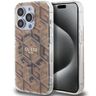 Guess GUHMP15LHGCUSTGW iPhone 15 Pro 6.1" brązowy/brown hardcase IML GCube MagSafe na NearMe.pl