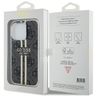 Guess GUHCP15LH4PSEGK iPhone 15 Pro 6.1" czarny/black hardcase IML 4G Gold Stripe na NearMe.pl