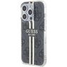 Guess GUHCP15XH4PSEGK iPhone 15 Pro Max 6.7" czarny/black hardcase IML 4G Gold Stripe na NearMe.pl