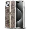 Guess GUHCP15SH4PSEGW iPhone 15 / 14 / 13 6.1" brązowy/brown hardcase IML 4G Gold Stripe na NearMe.pl