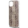 Guess GUHCP15SH4PSEGW iPhone 15 / 14 / 13 6.1" brązowy/brown hardcase IML 4G Gold Stripe na NearMe.pl