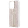 Guess GUHCP15LH4PSEGP iPhone 15 Pro 6.1" różowy/pink hardcase IML 4G Gold Stripe na NearMe.pl