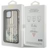 Guess GUHCP15SLFCSEGK iPhone 15 / 14 / 13 6.1" czarny/black hardcase Liquid Glitter Gold Stripes na NearMe.pl