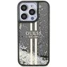 Guess GUHCP15LLFCSEGK iPhone 15 Pro 6.1" czarny/black hardcase Liquid Glitter Gold Stripes na NearMe.pl