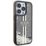 Guess GUHCP15LLFCSEGK iPhone 15 Pro 6.1" czarny/black hardcase Liquid Glitter Gold Stripes na NearMe.pl