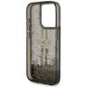 Guess GUHCP15LLFCSEGK iPhone 15 Pro 6.1" czarny/black hardcase Liquid Glitter Gold Stripes na NearMe.pl