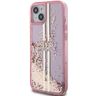 Guess GUHCP15MLFCSEGP iPhone 15 Plus / 14 Plus 6.7" różowy/pink hardcase Liquid Glitter Gold Stripes na NearMe.pl