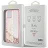 Guess GUHCP15MLFCSEGP iPhone 15 Plus / 14 Plus 6.7" różowy/pink hardcase Liquid Glitter Gold Stripes na NearMe.pl