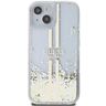 Guess GUHCP15SLFCSEGT iPhone 15 / 14 / 13 6.1" transparent hardcase Liquid Glitter Gold Stripes na NearMe.pl