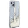 Guess GUHCP15SLFCSEGT iPhone 15 / 14 / 13 6.1" transparent hardcase Liquid Glitter Gold Stripes na NearMe.pl