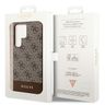 Guess GUHCS24LG4GLBR S24 Ultra S928 brązowy/brown hardcase 4G Stripe Collection na NearMe.pl