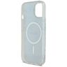 Guess GUHMP15SH4STB iPhone 15 / 14 / 13 6.1" niebieski/blue hardcase IML 4G MagSafe na NearMe.pl