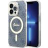 Guess GUHMP15LH4STB iPhone 15 Pro 6.1" niebieski/blue hardcase IML 4G MagSafe na NearMe.pl