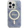 Guess GUHMP15LH4STB iPhone 15 Pro 6.1" niebieski/blue hardcase IML 4G MagSafe na NearMe.pl