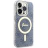 Guess GUHMP15LH4STB iPhone 15 Pro 6.1" niebieski/blue hardcase IML 4G MagSafe na NearMe.pl
