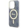 Guess GUHMP15XH4STB iPhone 15 Pro Max 6.7" niebieski/blue hardcase IML 4G MagSafe na NearMe.pl