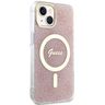 Guess GUHMP15SH4STP iPhone 15 / 14 / 136.1" różowy/pink hardcase IML 4G MagSafe na NearMe.pl