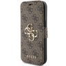Guess GUBKP15S4GMGBR iPhone 15 / 14 / 136.1" brązowy/brown book 4G Metal Logo na NearMe.pl