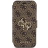 Guess GUBKP15S4GMGBR iPhone 15 / 14 / 136.1" brązowy/brown book 4G Metal Logo na NearMe.pl