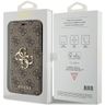 Guess GUBKP15S4GMGBR iPhone 15 / 14 / 136.1" brązowy/brown book 4G Metal Logo na NearMe.pl