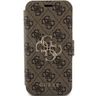 Guess GUBKP15L4GMGBR iPhone 15 Pro 6.1"brązowy/book book 4G Metal Logo na NearMe.pl