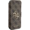 Guess GUBKP15L4GMGBR iPhone 15 Pro 6.1"brązowy/book book 4G Metal Logo na NearMe.pl