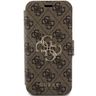 Guess GUBKP15X4GMGBR iPhone 15 Pro Max 6.7" brązowy/brown book 4G Metal Logo na NearMe.pl