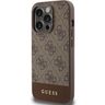 Guess GUHCP15LG4GLBR iPhone 15 Pro 6.1" brązowy/brown hardcase 4G Stripe Collection na NearMe.pl