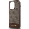 Guess GUHCP15LG4GLBR iPhone 15 Pro 6.1" brązowy/brown hardcase 4G Stripe Collection na NearMe.pl