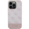Guess GUHCP15LG4GLPI iPhone 15 Pro 6.1" różowy/pink hardcase 4G Stripe Collection na NearMe.pl