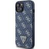 Guess GUHCP15SPG4GPB iPhone 15 / 14 / 136.1" niebieski/blue hardcase 4G Triangle Metal Logo na NearMe.pl