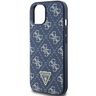 Guess GUHCP15MPG4GPB iPhone 15 Plus / 14 Plus 6.7" niebieski/blue hardcase 4G Triangle Metal Logo na NearMe.pl