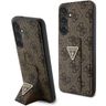 Guess GUHCS24MPGS4TDW S24+ S926 brązowy/brown hardcase Grip Stand 4G Triangle Strass na NearMe.pl