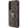 Guess GUHCS24MPGS4TDW S24+ S926 brązowy/brown hardcase Grip Stand 4G Triangle Strass na NearMe.pl